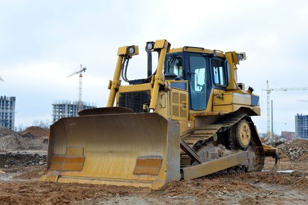Bulldozer Site Clearing in Lincoln